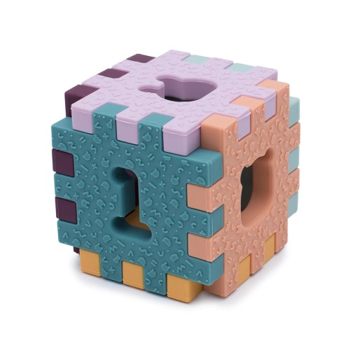 Silikonowe klocki Cube Pastel We Might Be Tiny