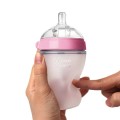 antykolkowa butelka silikonowa 150ml różowa Comotomo