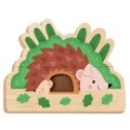 puzzle drewniane zwierzątka dla dzieci