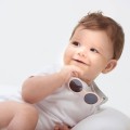 okulary przeciwsłoneczne dla niemowląt z filtrem uv różowe 0-9 miesięcy