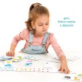 domino dla małych dzieci 2 latka uczy liczb liczenia