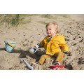 zestaw zabawek do piasku z łopatką dla małego dziecka od 12 miesiąca