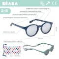 Okulary przeciwsłoneczne dla dzieci 4-6 lat Blue marine Beaba zalety