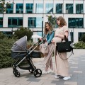 Torba dla mamy do wózka Carmen beżowa BabyOno do zawiesznia