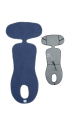 Wkładka do fotelika MORE MERRY G1 z wełny merino grafitowa Simple Woll