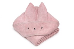 Ręcznik bambusowy Powder Pink różowy Rabbit 85x85 / My Memi