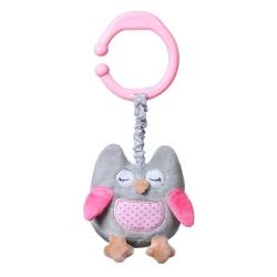 Maskotka wibrująca z zawieszką OWL Sofia Róż / BabyOno