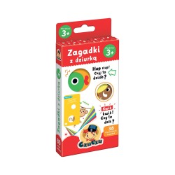 Zagadki CzuCzu z dziurką dla dziecka 3 latka