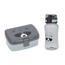 Zestaw na lunch Lunchbox z Tritanową butelką bidonem 460 ml About Friends Szop / Lassig