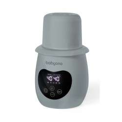 Podgrzewacz elektroniczny z funkcją sterylizacji 2w1 Szary / BabyOno