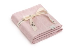 Bambusowa pieluszka muślinowa 65x65 powder pink My Memi