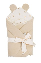 Rożek niemowlęcy Cranberry & Ivory Tiny Star
