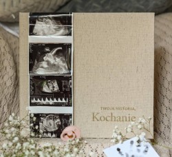 Pamiętnik dziecka "Twoja historia Kochanie" Len Memorable