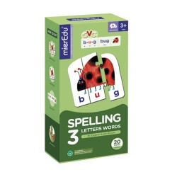 Gra edukacyjna Puzzle Literowanie poziom 3 mierEdu