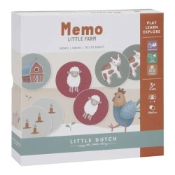 Gra Memory Little Farm FSC Little Dutch