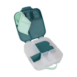 Lunchbox B.BOX dla dzieci z przegródkami i wkładem chłodzącym Emerald Forest
