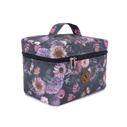Kosmetyczka Kuferek XL Mystery of Flowers Makaszka