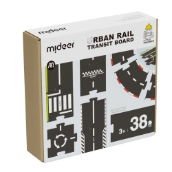 Puzzle tor wyścigowy 38 elementów Mideer