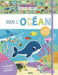 Zeszyt z naklejkami 230 szt Ocean Auzou 