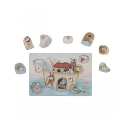 Little Dutch Puzzle dźwiękowe Arka Noego 