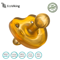 Smoczek uspokajający Hevea 6m+/ Eco Viking
