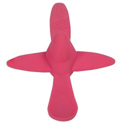 Silikonowa łyżeczka do karmienia Pink Plane /  oogaa  