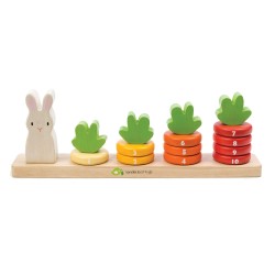 Drewniane marchewki - nauka liczenia / Tender Leaf Toys
