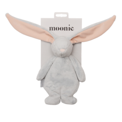 Królik sensoryczny przytulanka Mini Cloud szaro różowy Moonie