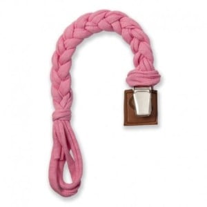 Bawełniana zawieszka do smoczka Baby Pink / Hi Little One