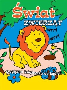 Książeczka do kąpieli zmieniająca kolor świat zwierząt / Arti