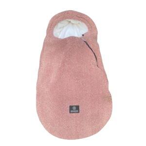 Śpiworek do fotelika Alpaka Dusty Pink / Makaszka