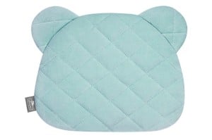 Misiowa płaska poduszka Royal Baby Ocean Mint / Sleepee