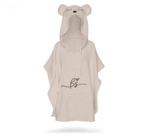 Poncho kąpielowe Beige / Babysteps