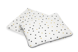 Komplet bambusowy otulacz+poduszka Confetti / Tiny Star