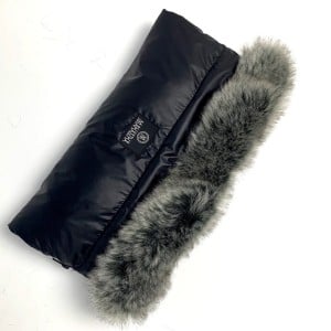 Mufka do wózka Black / Makaszka