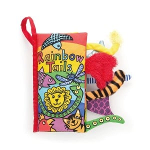 Książeczka z ogonkami Rainbow Tails / JellyCat