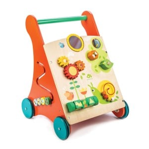 Drewniany pchacz edukacyjny / Tender Leaf Toys