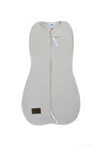 Otulacz FIRST STEP z czapką Melanżowy Beż / Sleepee