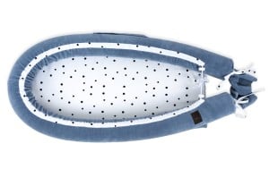 Gniazdko Niemowlęce - Kokon Royal Baby Denim / Sleepee