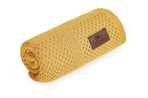 Bambusowy kocyk Ultra Soft Sunflower Żółty / Sleepee