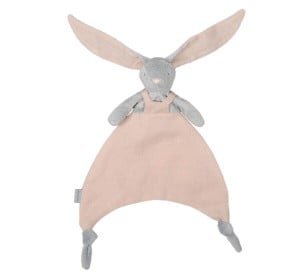 Króliczek DOUDOU CLOUD szaro różowy / Moonie