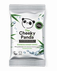 Nawilżane chusteczki bambusowe mini 12 szt. / Cheeky Panda