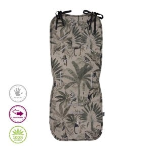 Wkładka do wózka Memory Monkeys 100% bamboo / Makaszka