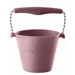 Scrunch Bucket składane wiaderko do wody i piasku pudrowy róż