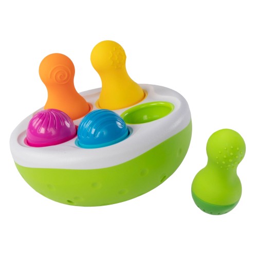 Fat brain Toys sorter kolorowe wańki wstańki SpinnyPins