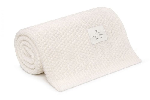 Memi Kocyk z wełny merino 100% Cream