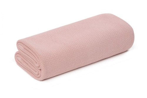 Lekki kocyk - otulacz bambusowy z jonami srebra 100x100 power pink My MEMI