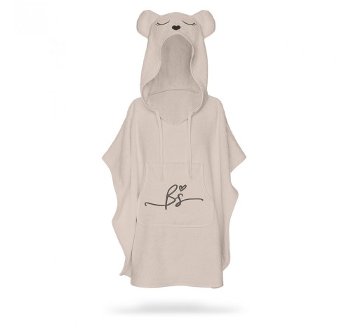babysteps poncho kąpielowe dla dziecka beige