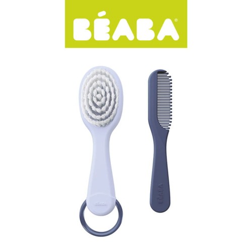 Szczoteczka do włosów i grzebień mineral - Beaba
