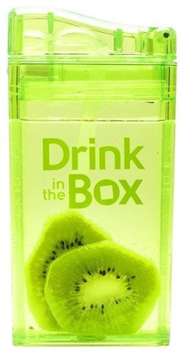 bidon drink in the box 240 ml zielony